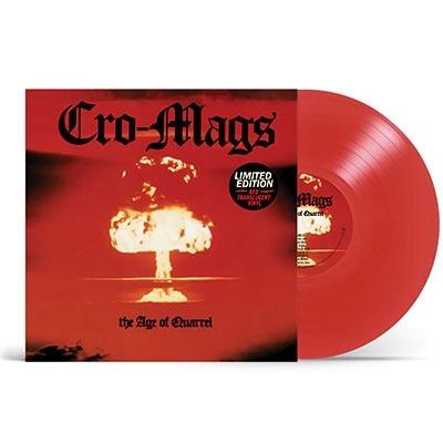 Cro-Mags The Age of Quarrel＜Ruby Red Translucent Vinyl＞ LP | 