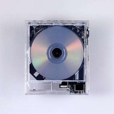 Instant Disk Audio-Bluetooth CD Player Clear Accessories | 