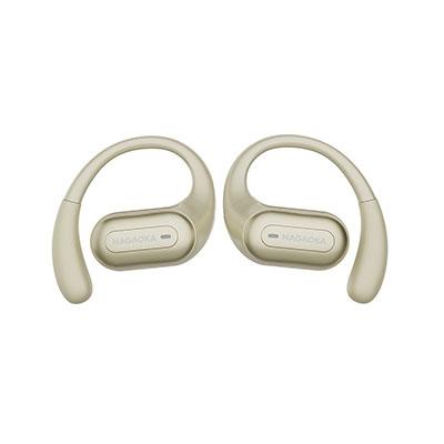 NAGAOKA オープンイヤー型ワイヤレスイヤホン NOW10/ベージュ Headphone/Earphone | 