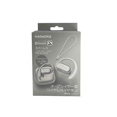 NAGAOKA オープンイヤー型ワイヤレスイヤホン NOW10/ホワイト Headphone/Earphone |  | 03