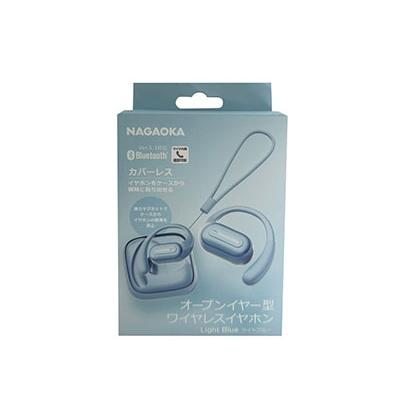 NAGAOKA オープンイヤー型ワイヤレスイヤホン NOW10/ライトブルー Headphone/Earphone |  | 03