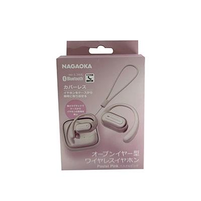 NAGAOKA オープンイヤー型ワイヤレスイヤホン NOW10/パステルピンク Headphone/Earphone |  | 03