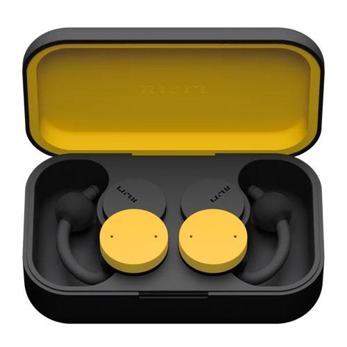 nwm DOTS 完全ワイヤレス 耳スピーカー マスタードイエロー Headphone