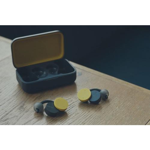 nwm DOTS 完全ワイヤレス 耳スピーカー マスタードイエロー Headphone