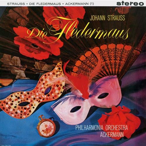 オットー・アッカーマン ヨハン・シュトラウス2世: 喜歌劇「こうもり」全曲(1959年ステレオ録音。歌詞対訳付)(2025年マ SACD Hybrid | 