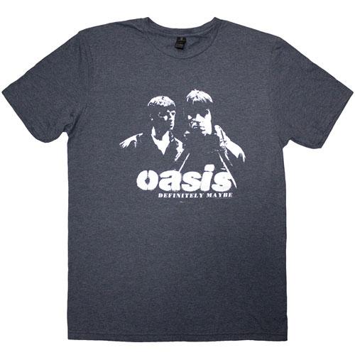 Oasis Oasis Definitely Maybe Photo Stencil (Navy Blue) XL Apparel | 