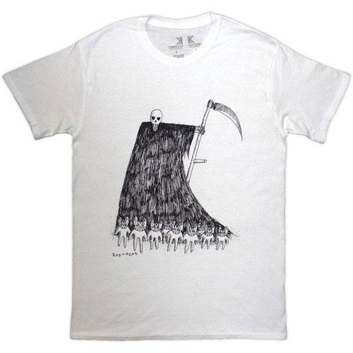 Radiohead GRIM REAPER WHITE T-shirt/Lサイズ Apparel | 