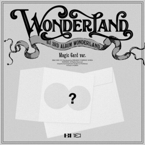 B.I WONDERLAND: B.I Vol.3 (Magic card Ver.) CD | 