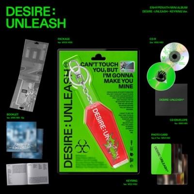 ENHYPEN ENHYPEN_6th mini:DESIRE : UNLEASH (KEYRING Ver.) ［8cm CD］ CD |  | 01