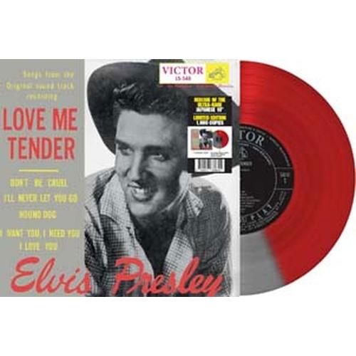 Elvis Presley Love Me Tender (Japan)＜限定盤/Half Red / Half Silver Vinyl＞ 10inch Single | 