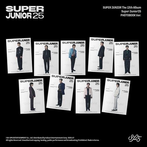 【新品未開封】Super Junior 25 photobook アルバム SUPER JUNIOR Super Junior25 (PHOTOBOOK Ver.)(ランダムバージョン