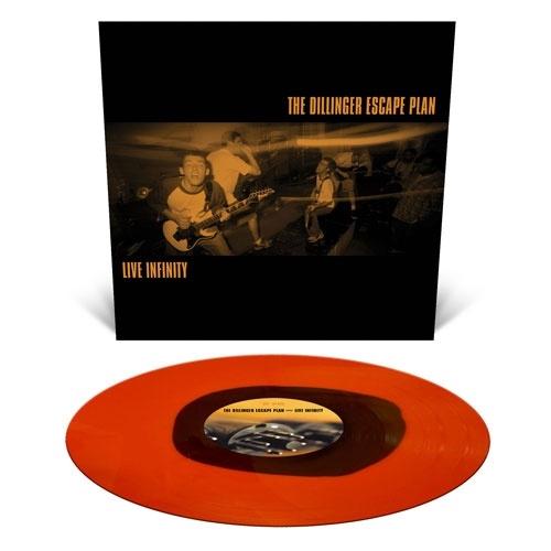The Dillinger Escape Plan Live Infinity＜Black Inside of Orange Krush Vinyl＞ LP | 