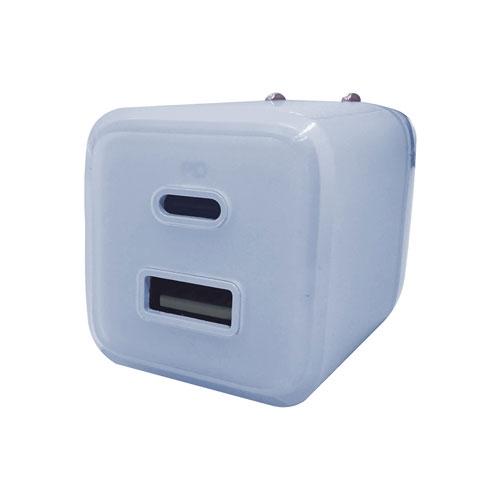 Sheer カラー PD対応AC充電器 Type-C/1USB 30W ブルー Accessories | 