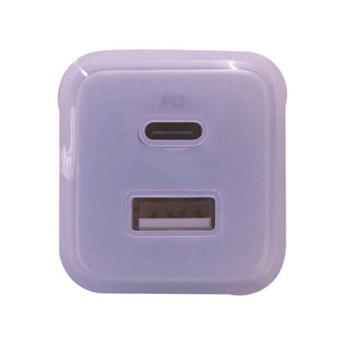 Sheer カラー PD対応AC充電器 Type-C/1USB 30W グレー Accessories |  | 02