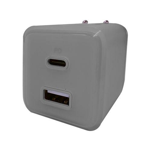 Sheer カラー PD対応AC充電器 Type-C/1USB 65W グレー Accessories | 