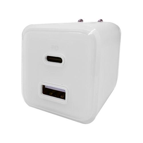 Sheer カラー PD対応AC充電器 Type-C/1USB 65W ホワイト Accessories | 