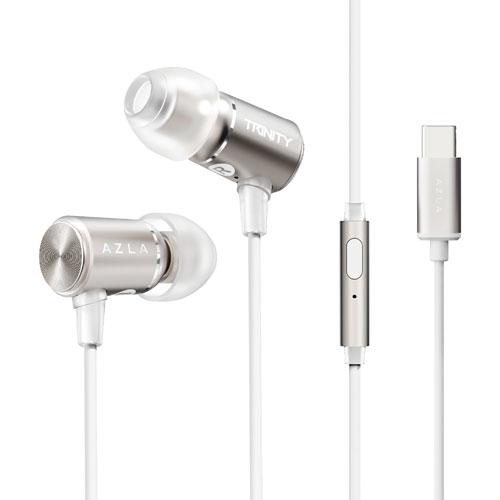 TRINITY Type-C イヤホン(マイク付き) Champagne Gold Headphone/Earphone