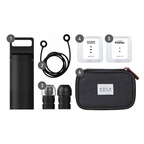 AZLA POM1000 II Black [ライブ用イヤープラグ] Accessories |  | 06