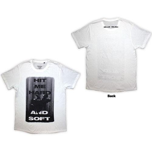 Billie Eilish HIT ME HARD AND SOFT FALLING WHITE T-shirt/Mサイズ Apparel | 