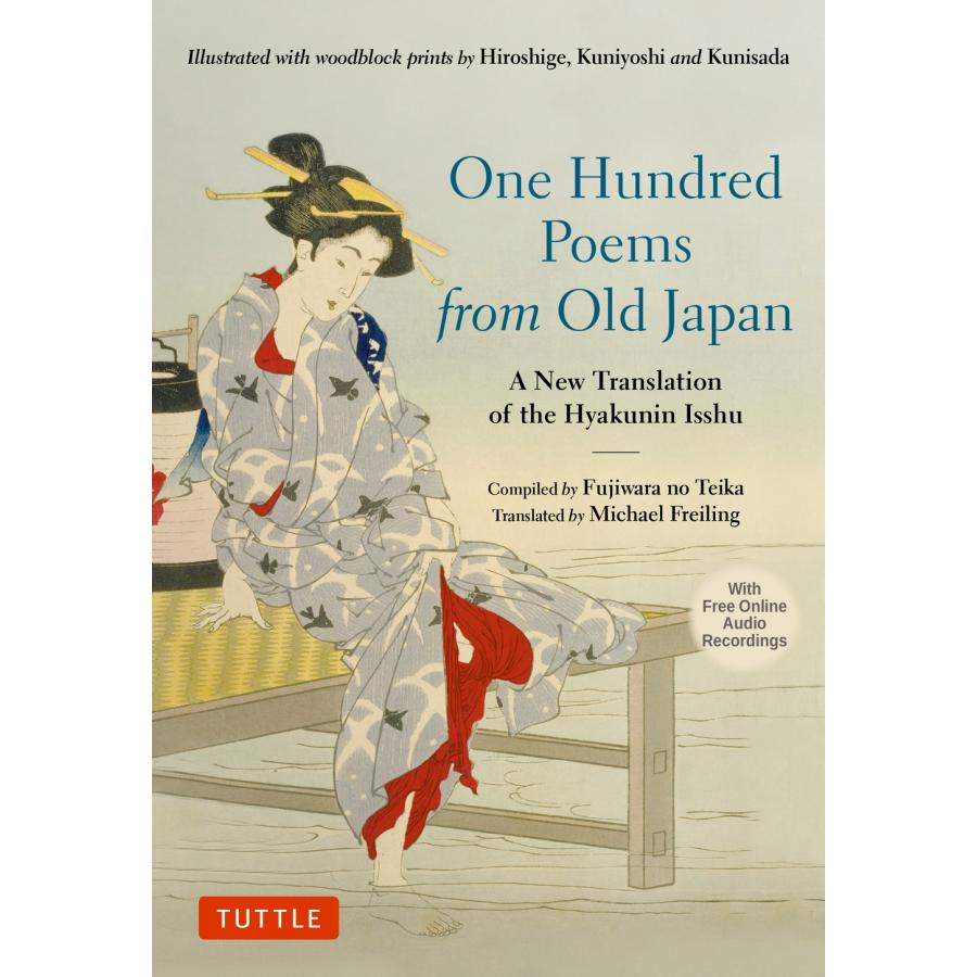 Fujiwara no Teika One Hundred Poems from Old Japan A New Translation of the Hyakunin Isshu [With Free Online Au Book | 