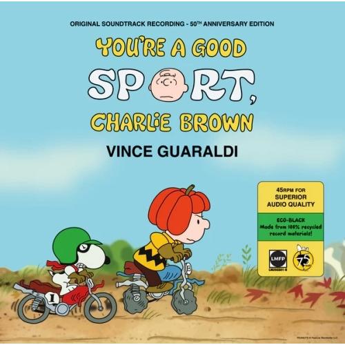 Vince Guaraldi You're A Good Sport, Charlie Brown (50th Anniversary Edition)  (45 RPM)＜Eco Black Vinyl＞ LP | 