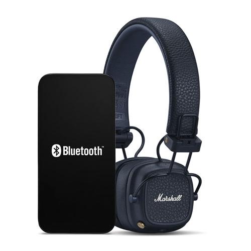 Marshall MAJOR V Bluetooth ヘッドホン Midnight Blue Headphone