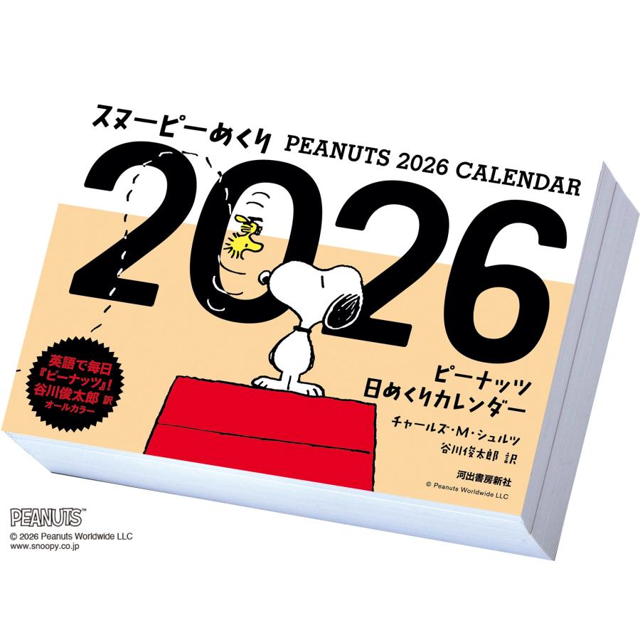 peanuts スヌーピー チャーリーブラウン 万年カレンダー ピーナッツ Peanuts® チャーリー・ブラウンとルーシーの万年カレンダー – 日本