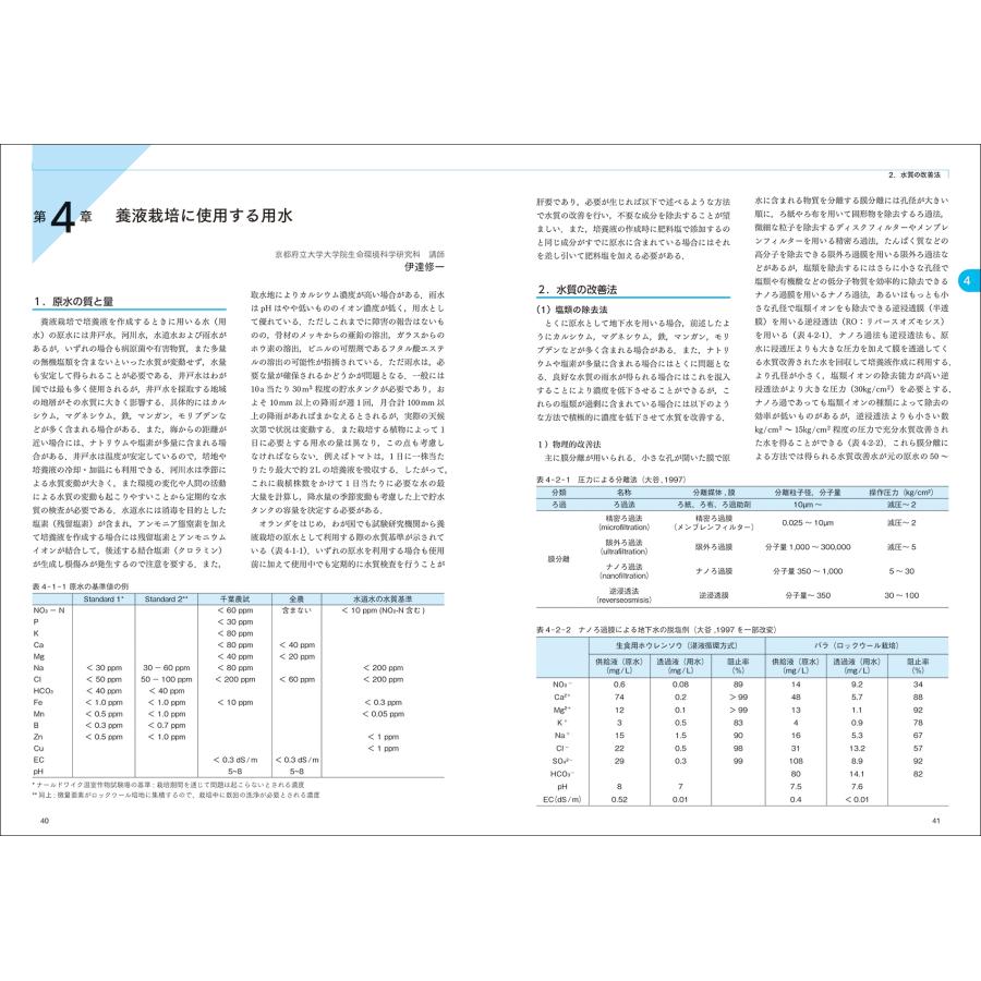 NPO法人日本養液栽培研究会 演習と実習で学ぶ養液栽培 培養液管理から環境制御まで丸わかり Book |  | 05