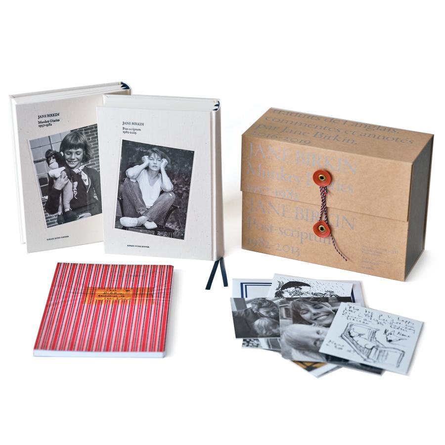 Jane Birkin ジェーン・バーキン日記 Munkey Diaries/Post scriptum Book | 