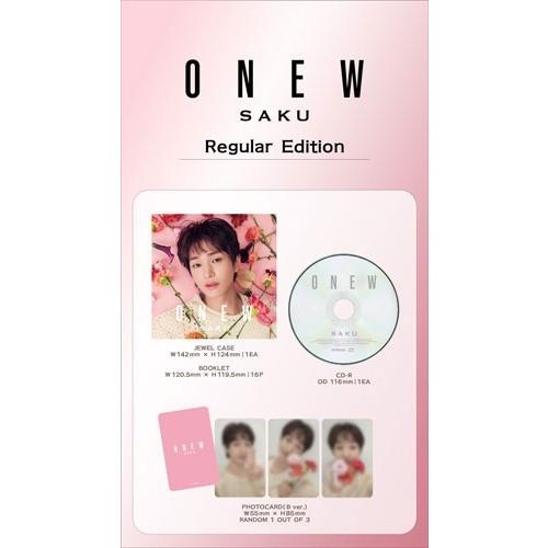 ONEW (SHINee) SAKU ［CD+トレーディングカード］＜通常盤＞ CD |  | 01