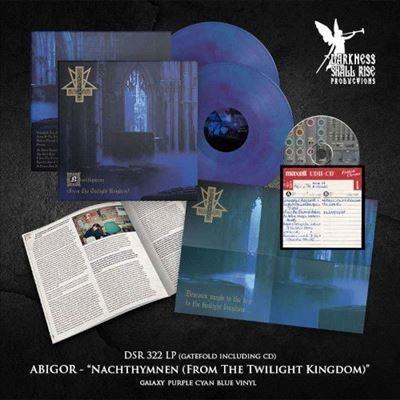 Abigor Nachthymnen (From the Twilight Kingdom) ［LP+CD］＜Colored Vinyl ＞ LP | 