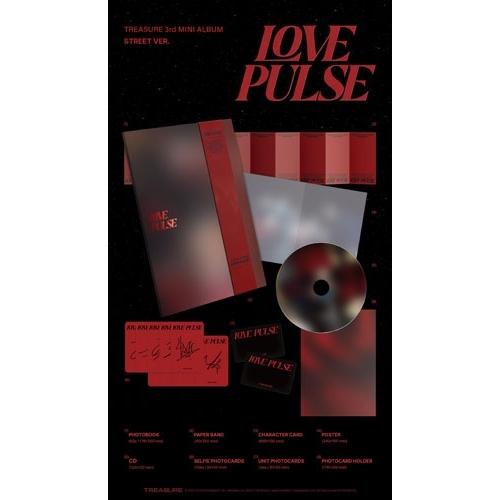 TREASURE 3rd MINI ALBUM [LOVE PULSE] (STREET VER.) CD