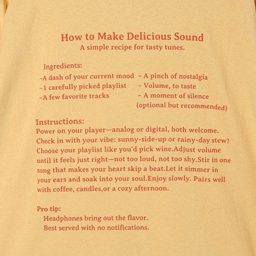 TOWER RECORDS × niko and ... ロンT イエロー Lサイズ Apparel | TOWER RECORDS | 04