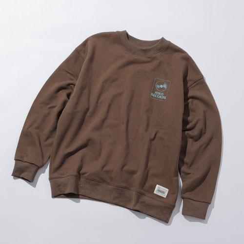 TOWER RECORDS × niko and ... スウェットプルオーバー ブラウン Mサイズ Apparel | TOWER RECORDS