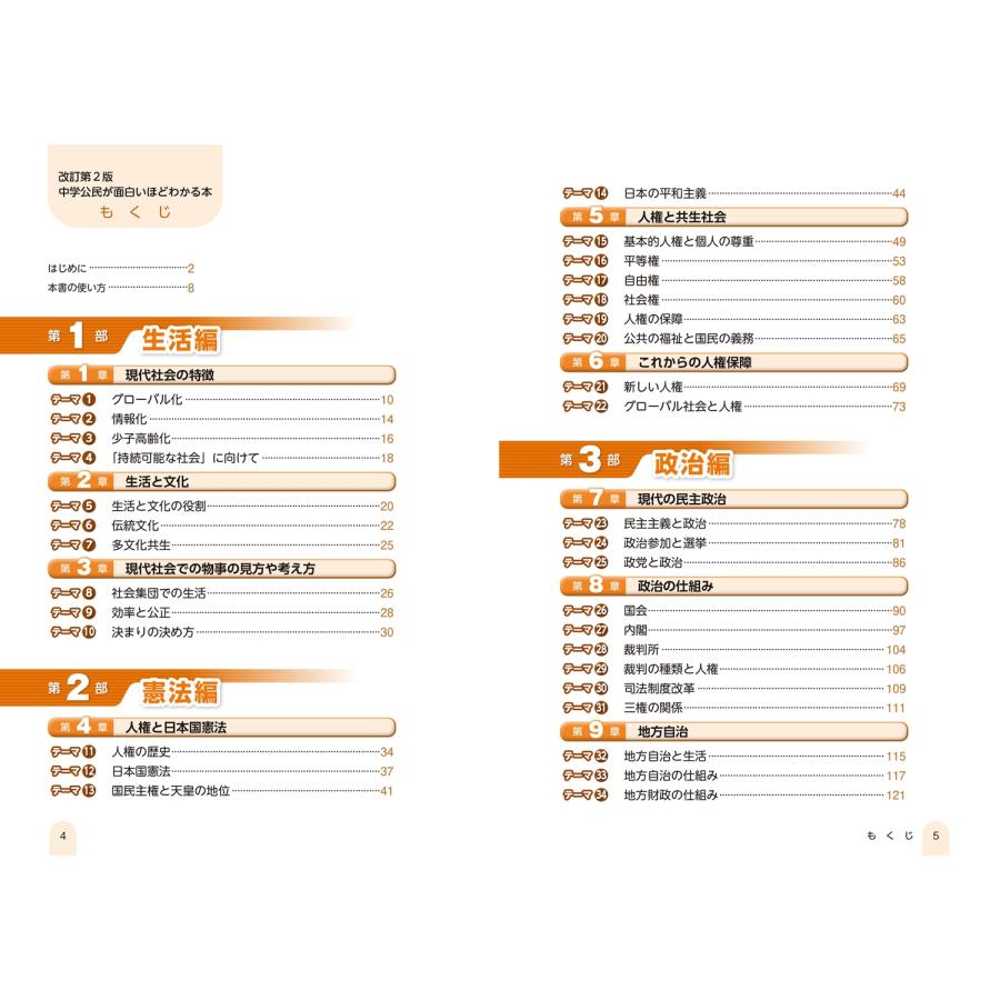 西村創 改訂第2版 中学公民が面白いほどわかる本 Book |  | 03