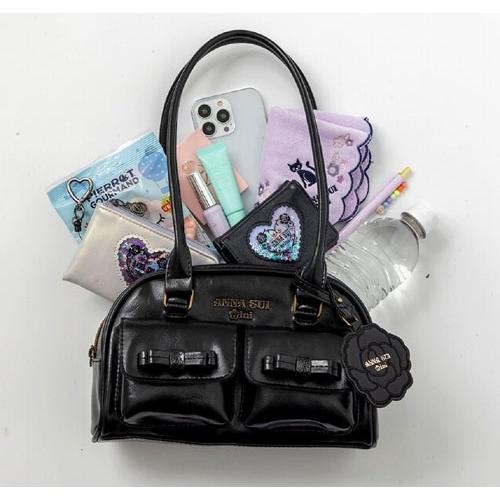 ANNA SUI mini ロングハンドルボストンバッグBOOK ROSE ver. Book