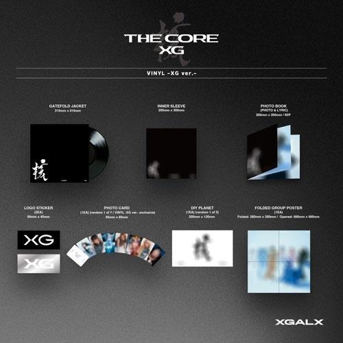 XG THE CORE - 核 ［LP+PHOTO BOOK+LOGO STICKER+PHOTO CARD+DIY PLANET+FOLDED GROUP POSTER］＜数量限定盤/XG ver.＞ LP ※特典あり |  | 01