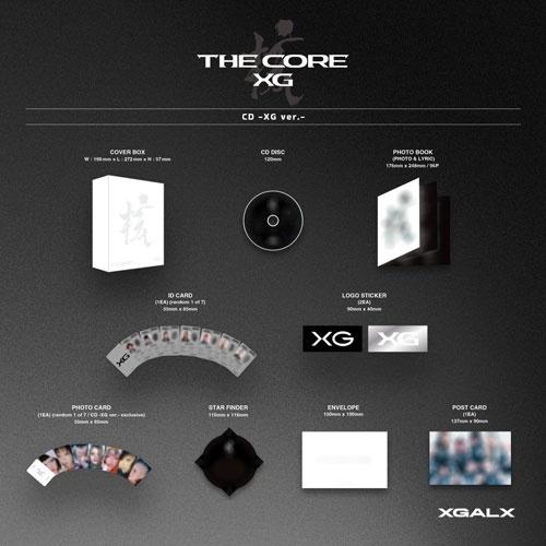 XG THE CORE - 核 ［CD+PHOTO BOOK+ID CARD+LOGO STICKER+PHOTO CARD+