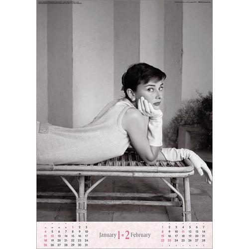 オードリー・ヘプバーン カレンダー 2026 Calendar
