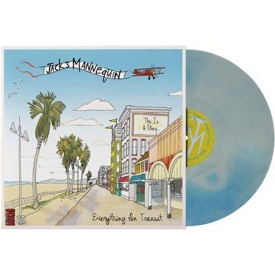Jack's Mannequin Everything in Transit (Anniversary Edition)＜Sky Blue Galaxy Vinyl＞ LP | 