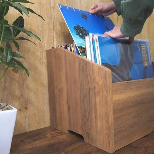 ユニオンレコードラック フェイス1BOX ブラック Accessories |  | 04