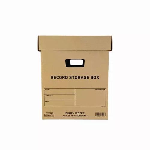 disk union レコードダンボール LP用 RECORD STORAGE BOX クラフト Accessories |  | 02