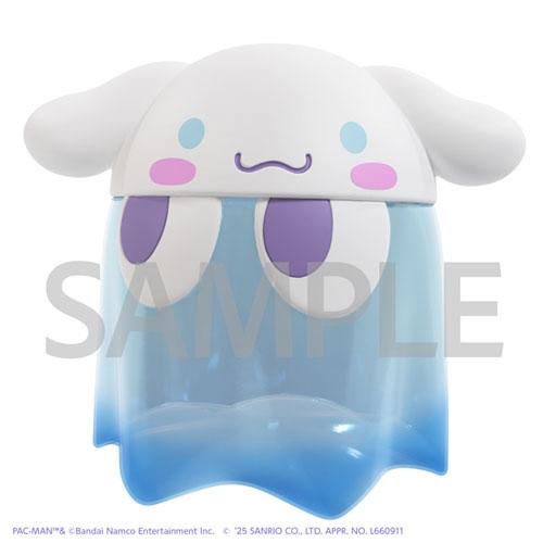 パックマン×サンリオキャラクターズ ちびコレクトフィギュア デラックス ゴーストシナモロール クリアカラーver. 彩 Accessories | 