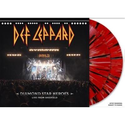 Def Leppard Diamond Star Heroes: Live from Sheffield＜Coloured Vinyl＞ LP | 
