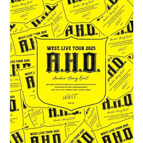 WEST. WEST. LIVE TOUR 2025 A.H.O. -Audio Hang Out- ［2Blu-ray Disc+ポストカード］＜通常盤＞ Blu-ray Disc | 