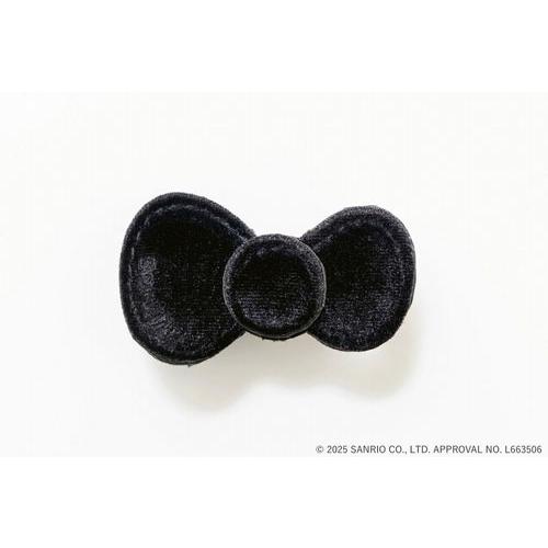 HELLO KITTY × BRILMY 中身が見えて時短がかなう ズボラに優しいコスメポーチ BOOK VELOUR BLACK ver. Book |  | 10