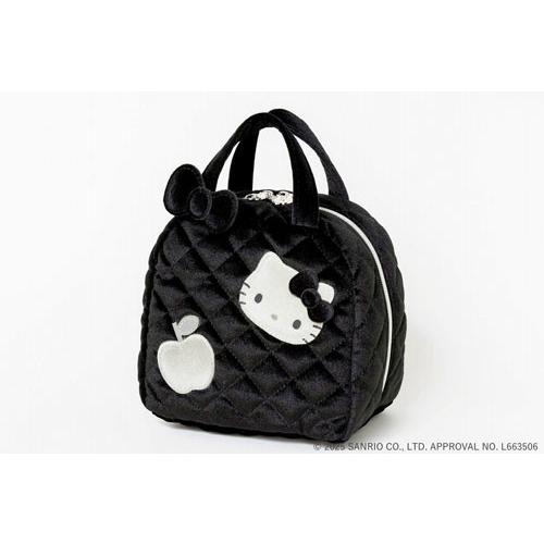 HELLO KITTY × BRILMY 中身が見えて時短がかなう ズボラに優しいコスメポーチ BOOK VELOUR BLACK ver. Book |  | 03