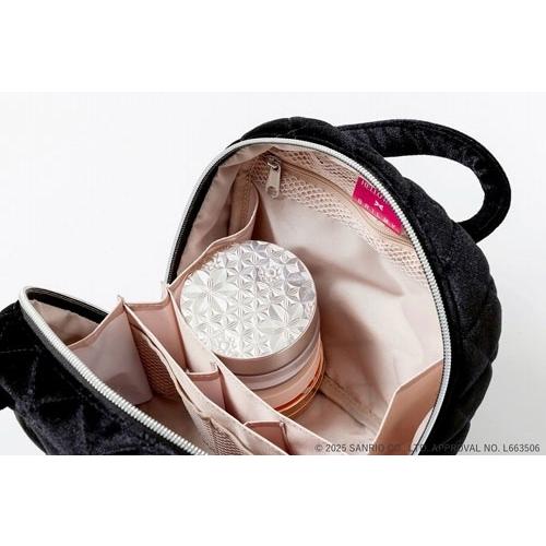 HELLO KITTY × BRILMY 中身が見えて時短がかなう ズボラに優しいコスメポーチ BOOK VELOUR BLACK ver. Book |  | 07