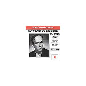 スヴャトスラフ・リヒテル Sviatoslav Richter in the 1950s Vol 1 CD | 