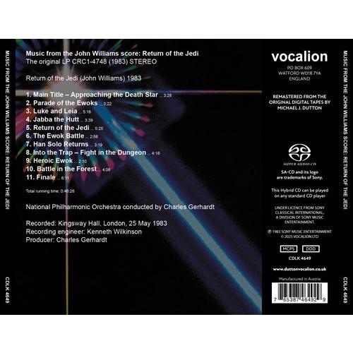 チャールズ・ゲルハルト John Williams: Return of the Jedi SACD Hybrid |  | 01